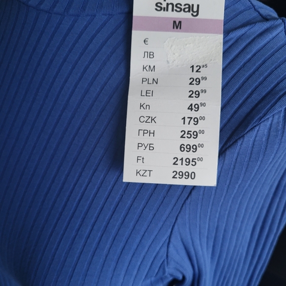 ❤️Blue crop sweater-medium - Picture 3 of 6